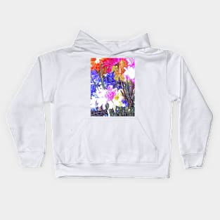 The Flowers 4 by Kristalin Davis Kids Hoodie